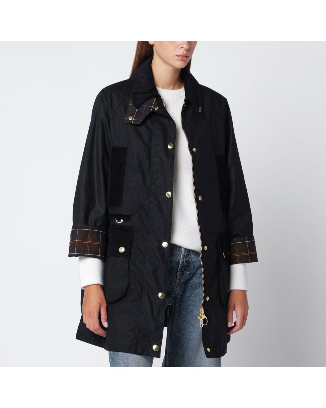 Barbour Black Waxed Cotton Jacket
