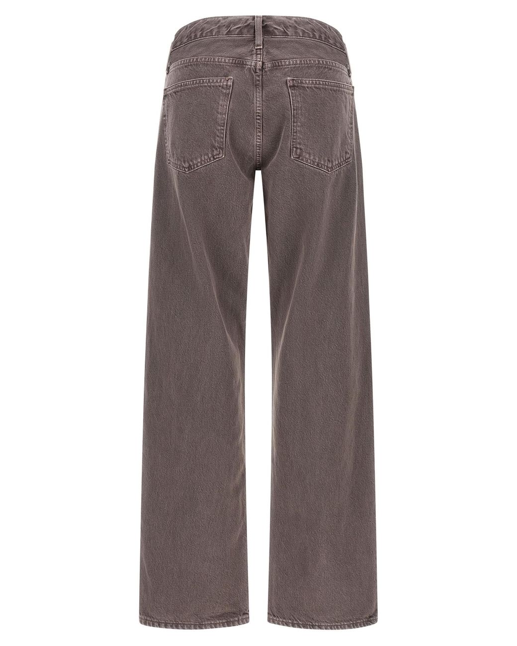 Agolde Gray 'Low Rise Loose' Jeans