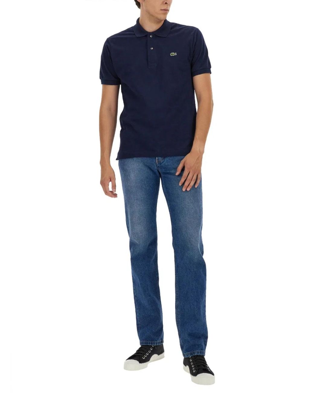 Lacoste Blue Classic Polo for men