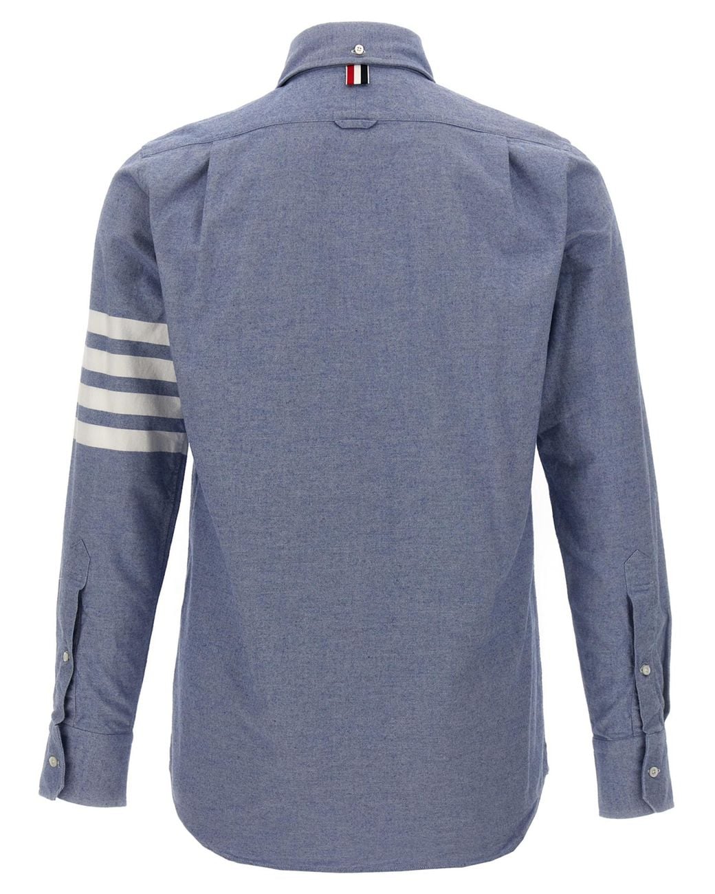 Thom Browne Blue '4 Bar' Shirt for men