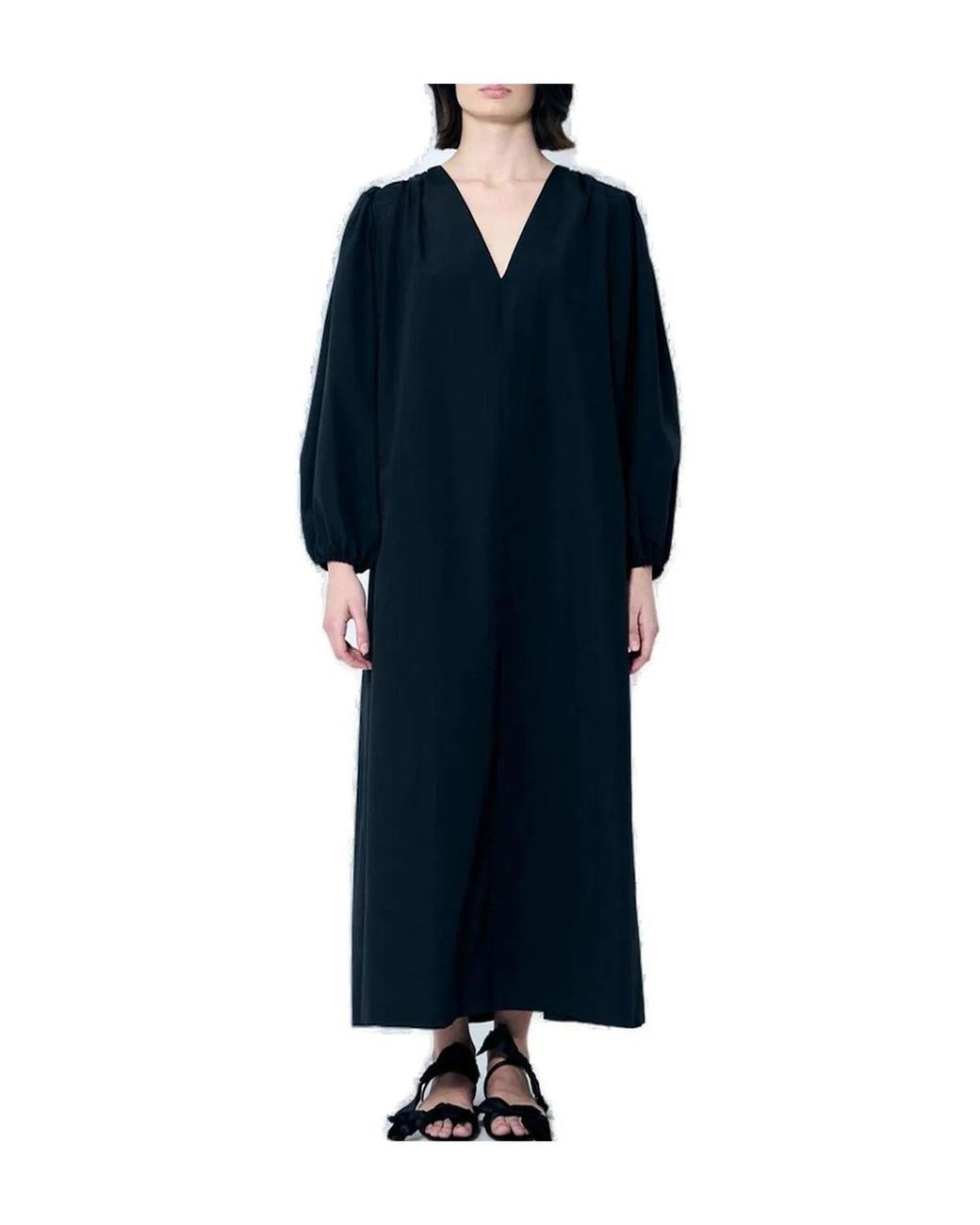 The Row Blue Beauvoir Dress
