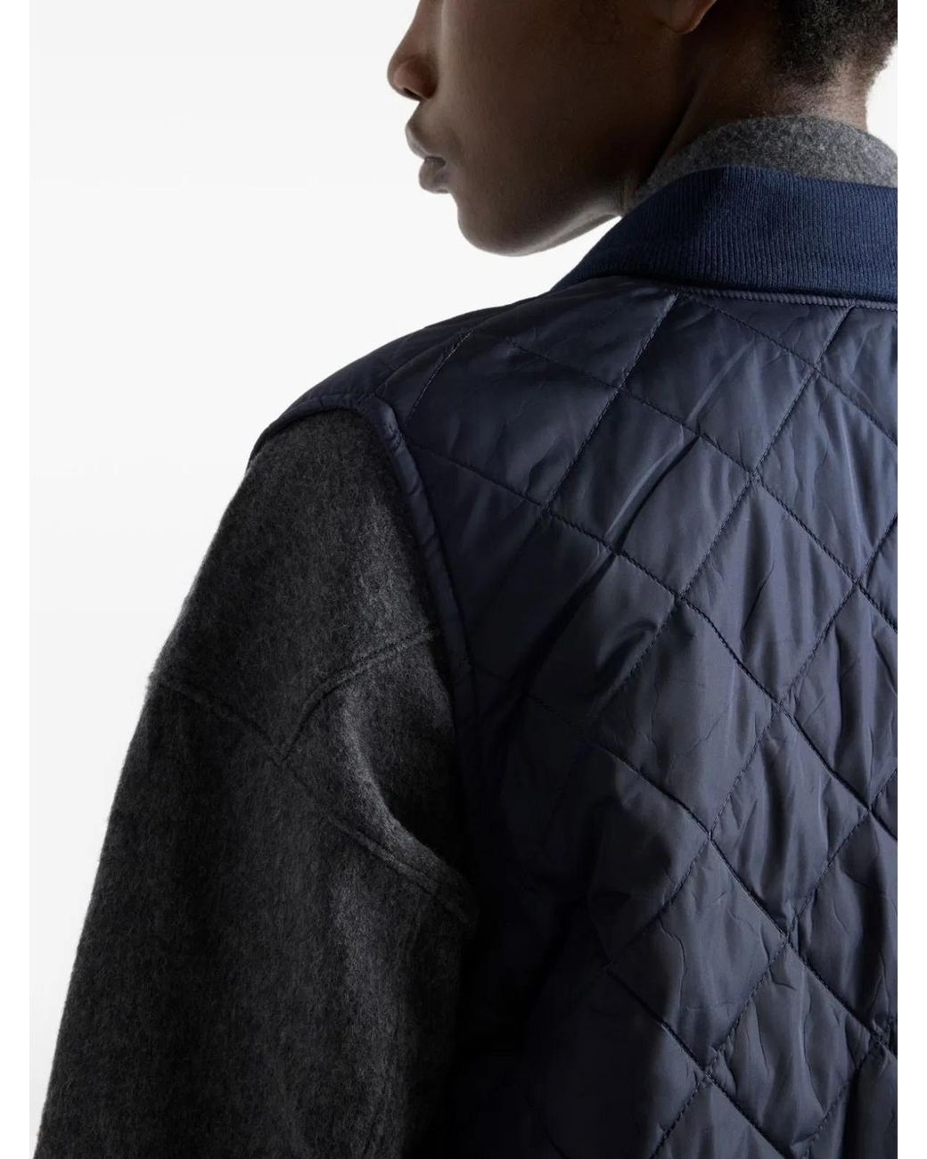 Prada Blue Recycled Polyamide Jacket