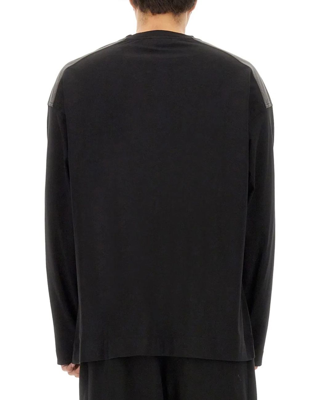 Dries Van Noten Black Cotton Sweatshirt for men