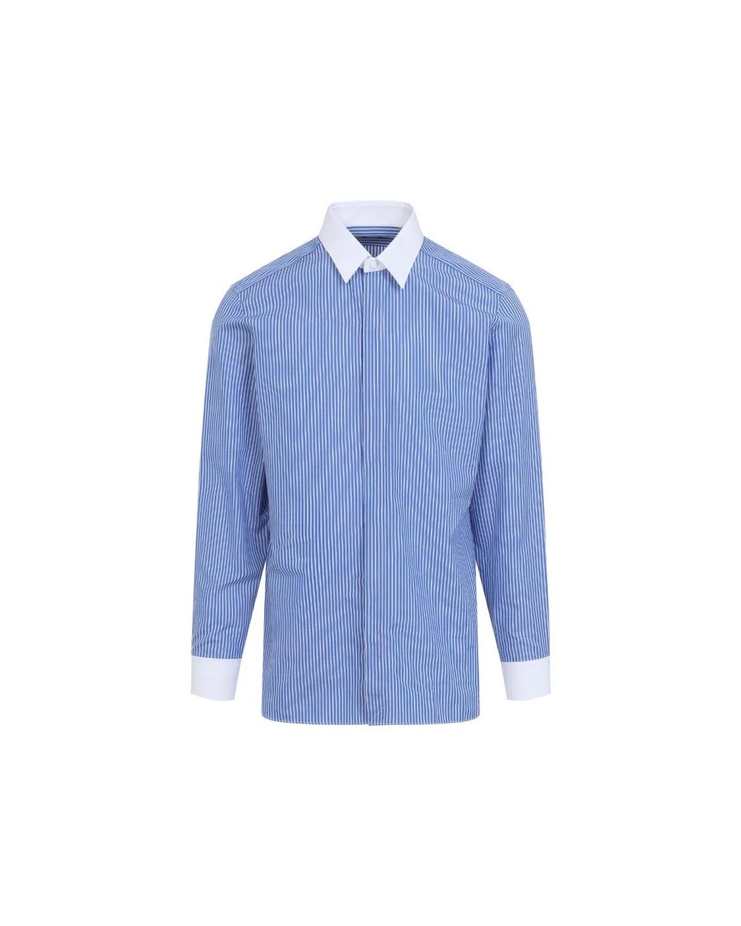 Tom Ford Blue And Classic Fit Shirt for men
