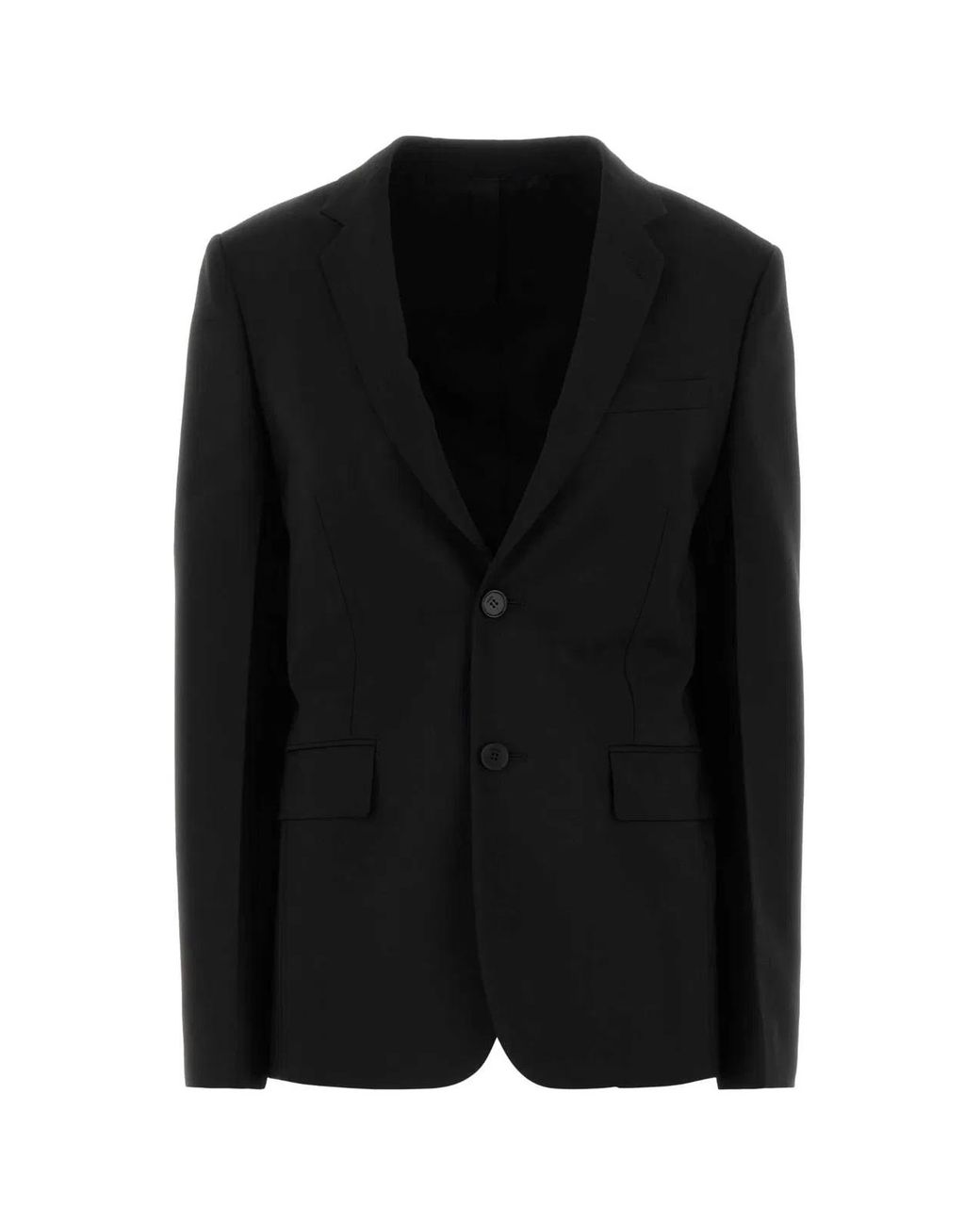 Fendi Black Mohair Blend Blazer