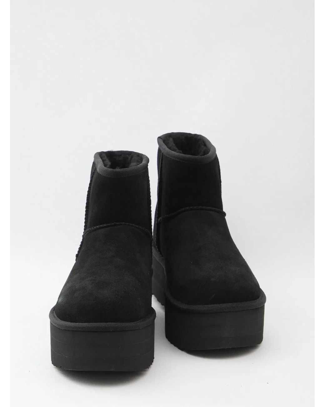 Ugg Black Classic Mini Platform
