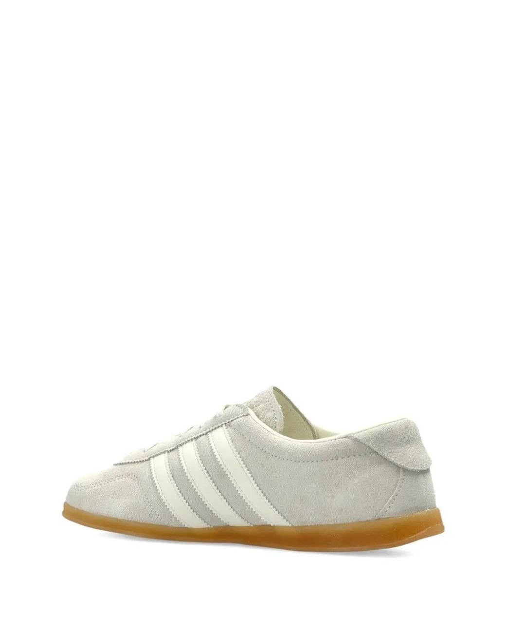 Adidas Originals White "Gazelle" Low Pro