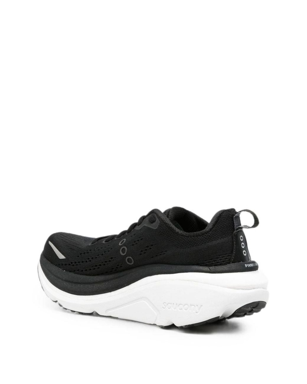 Saucony White Textile Sneakers