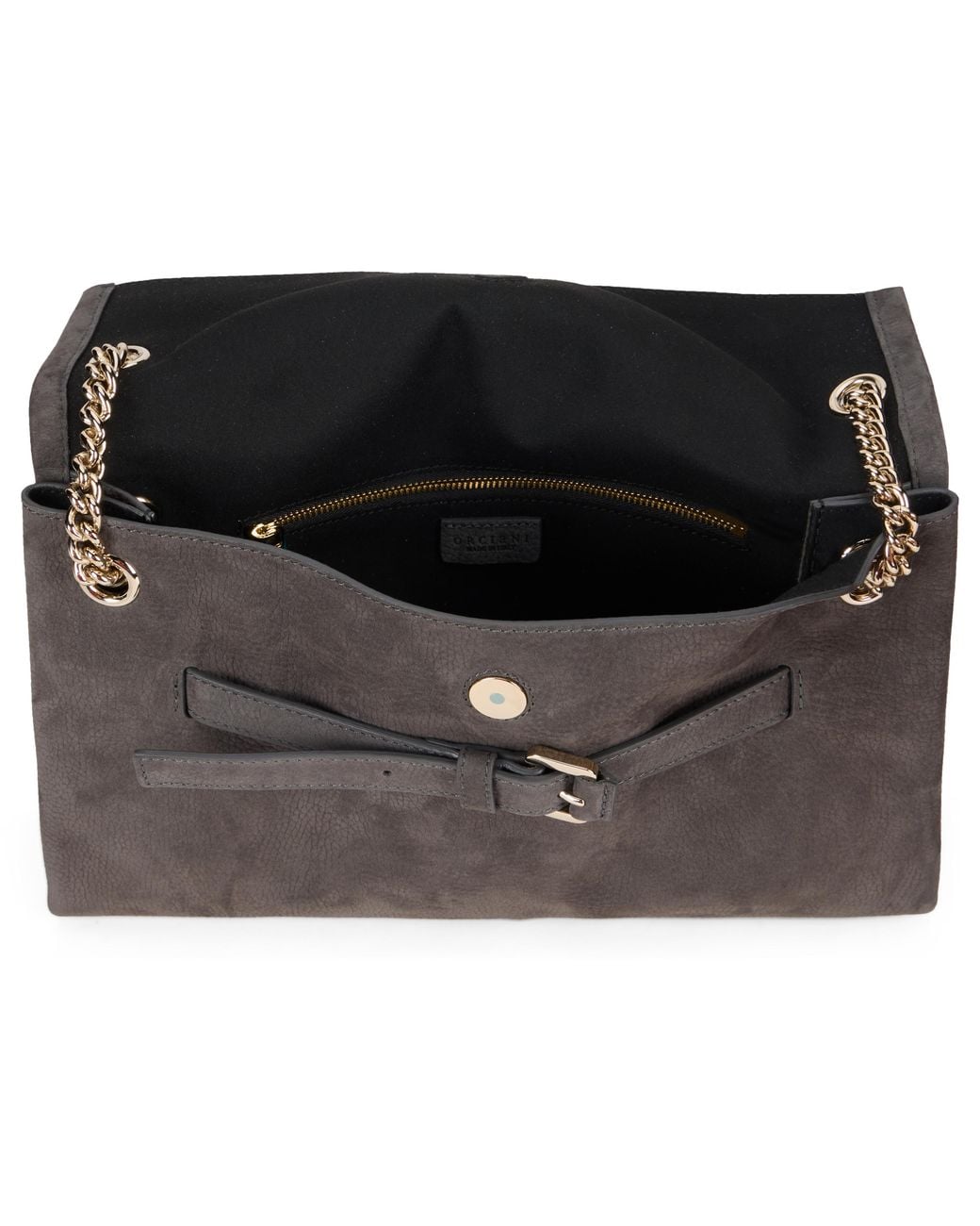 Orciani Black Shoulder Bag Venus Nabucco Small