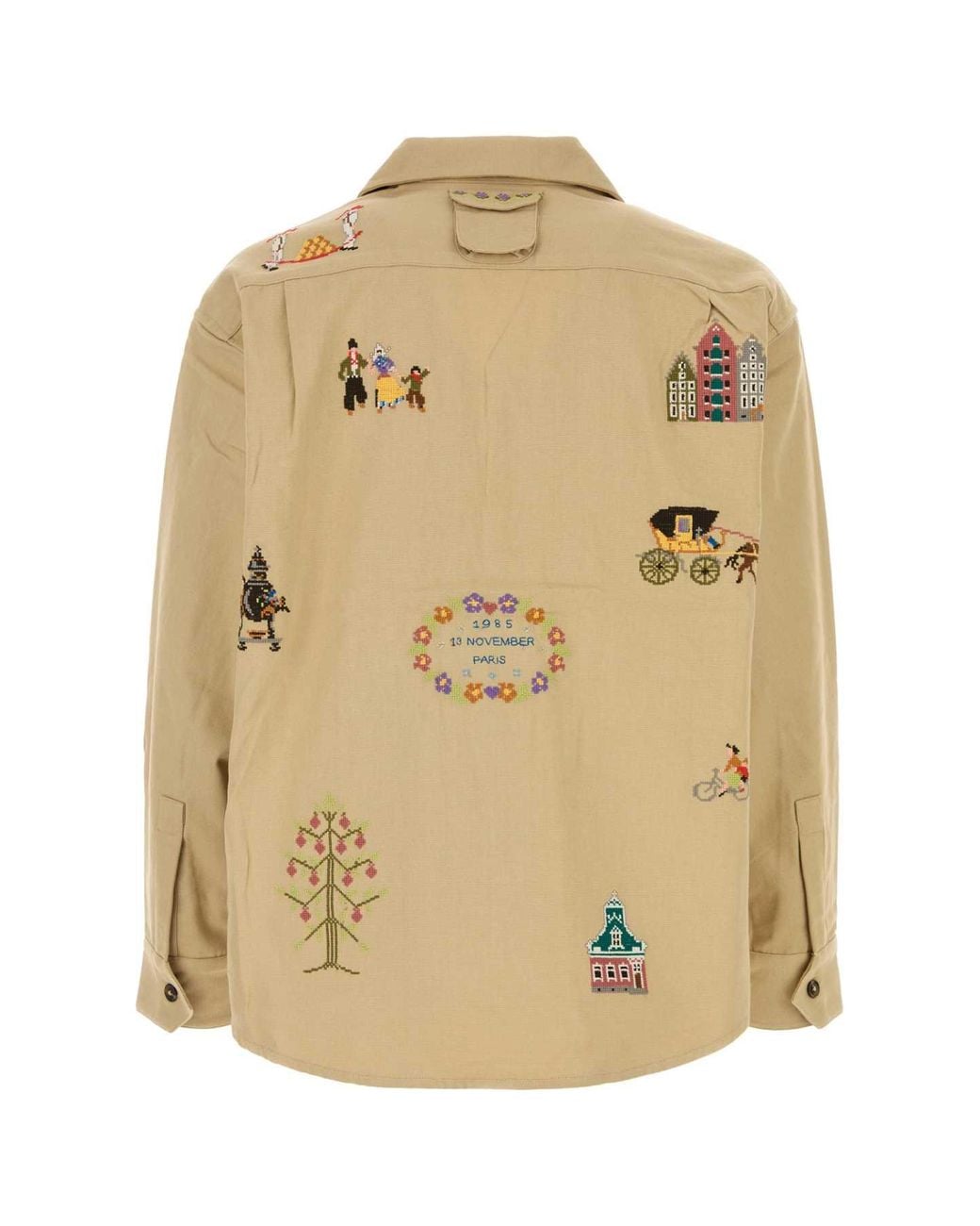 BAZISZT Natural Tusken Overshirt for men