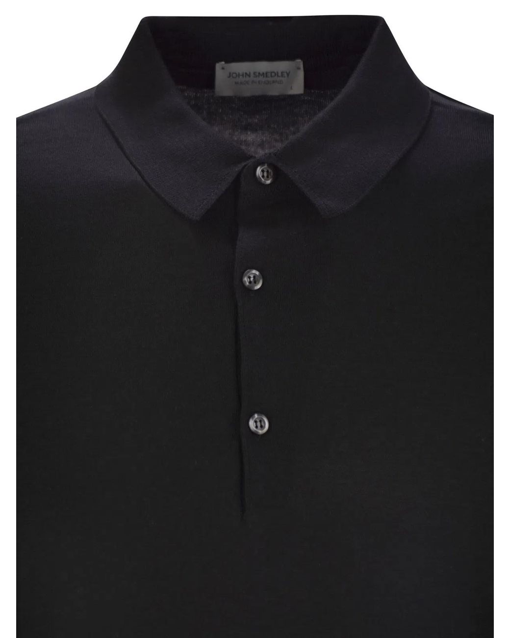John Smedley Black Adrian for men