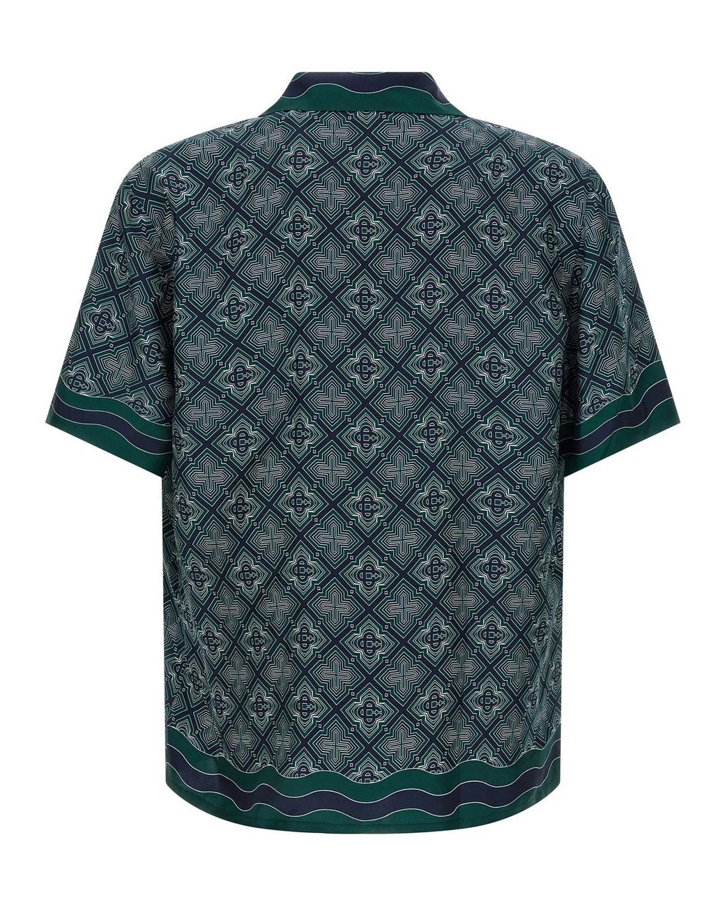 Casablanca Blue 'Radiating Monogram' Shirt for men