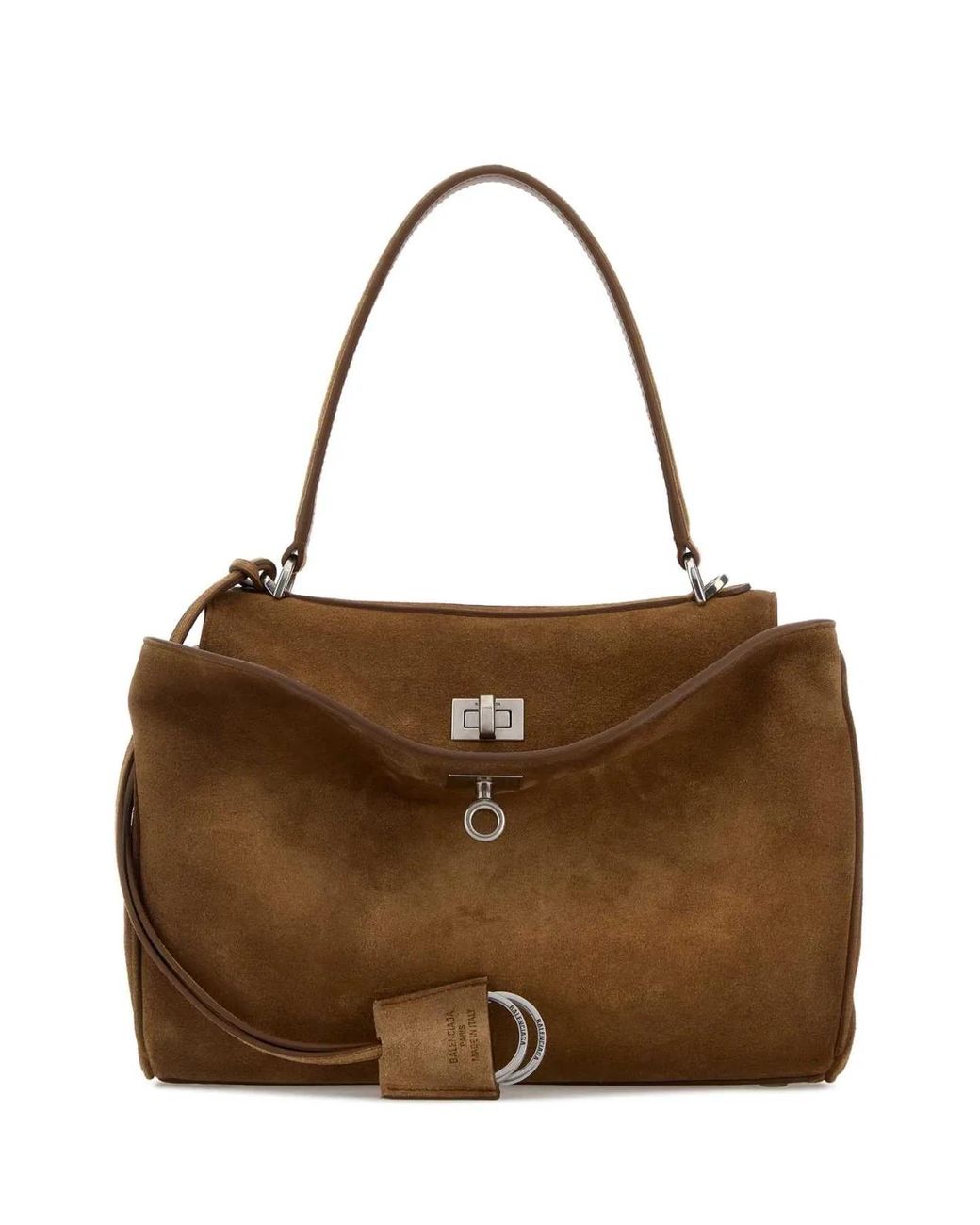 Balenciaga Brown Rodeo Top Handle S