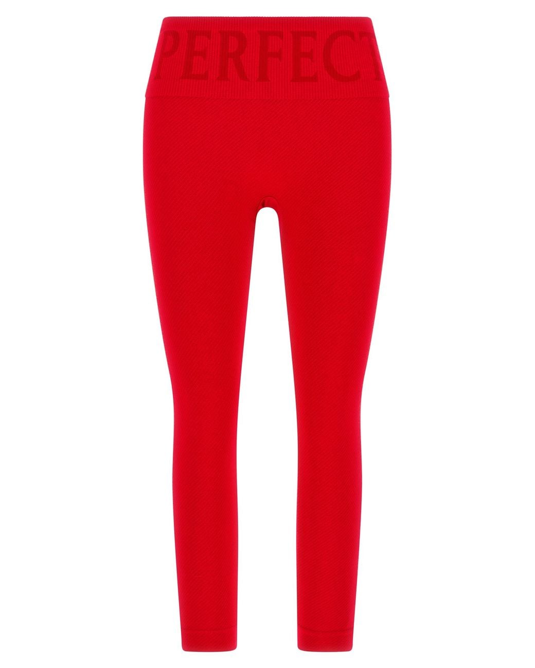 Perfect Moment Red High Waist Leggings