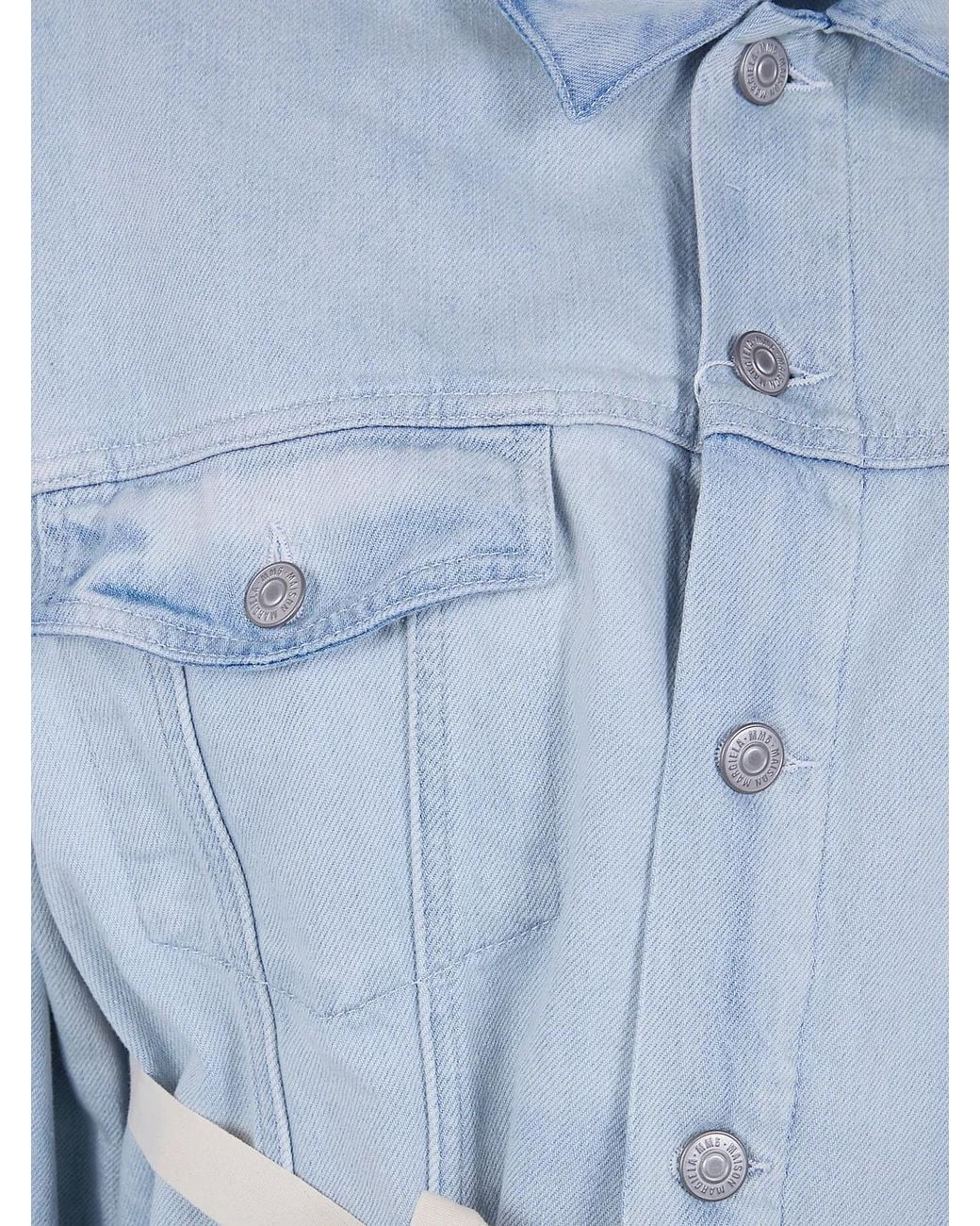 MM6 by Maison Margiela Blue Sportsjacket