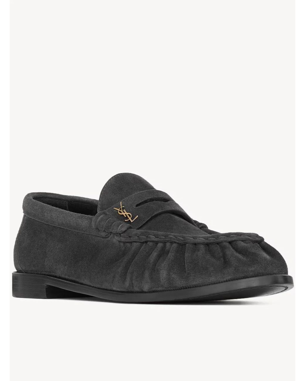 Saint Laurent Multicolor Mud Suede Loafers for men