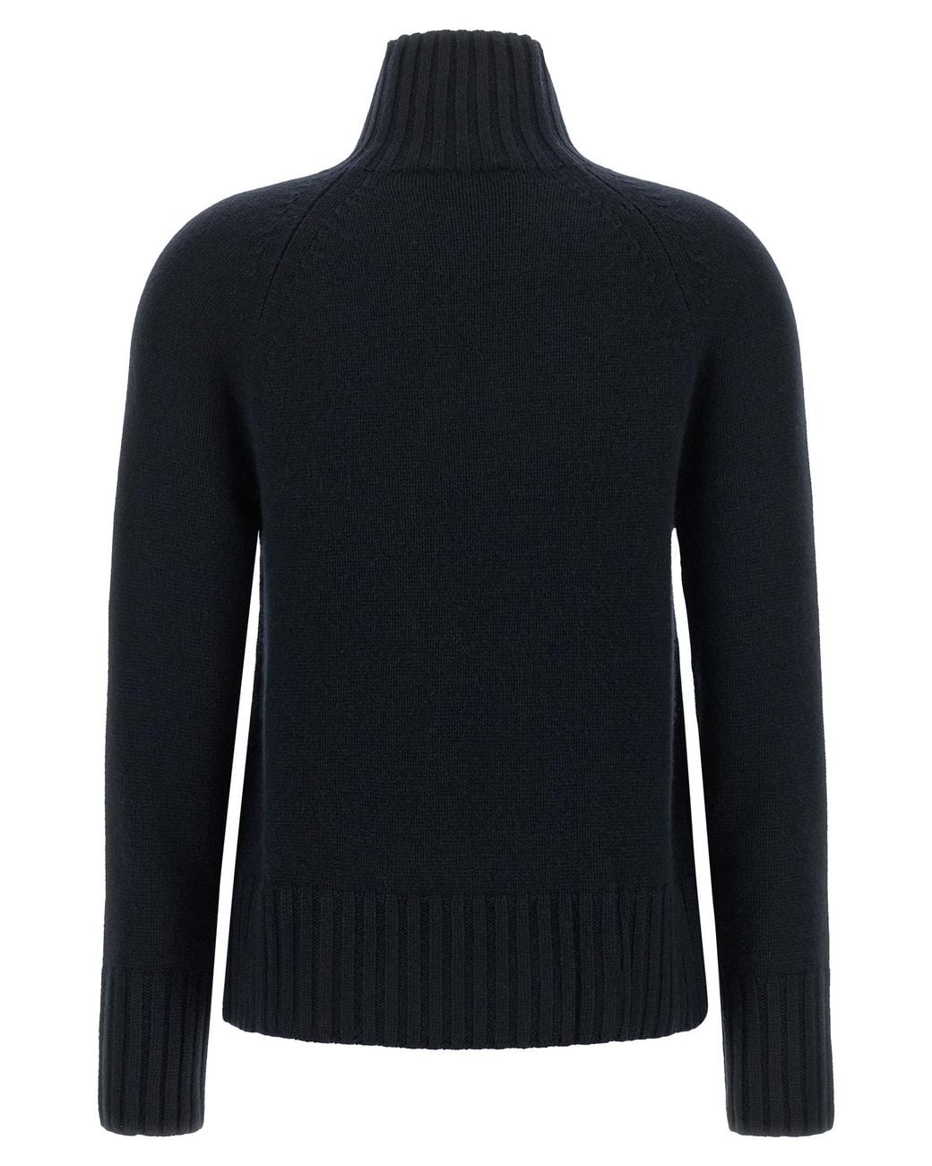Max Mara Blue Max Mara 'S 'Mantova' High Neck Sweater