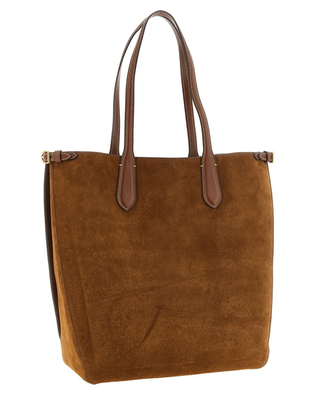 Polo Ralph Lauren Brown 'Bellport' Leather Bag