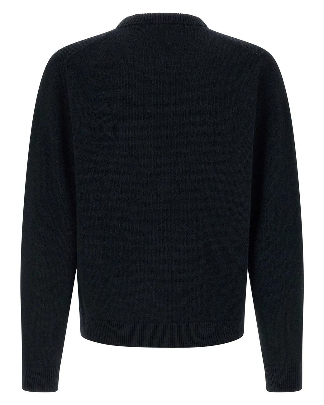 Gucci Blue Logo Intarsia Sweater for men