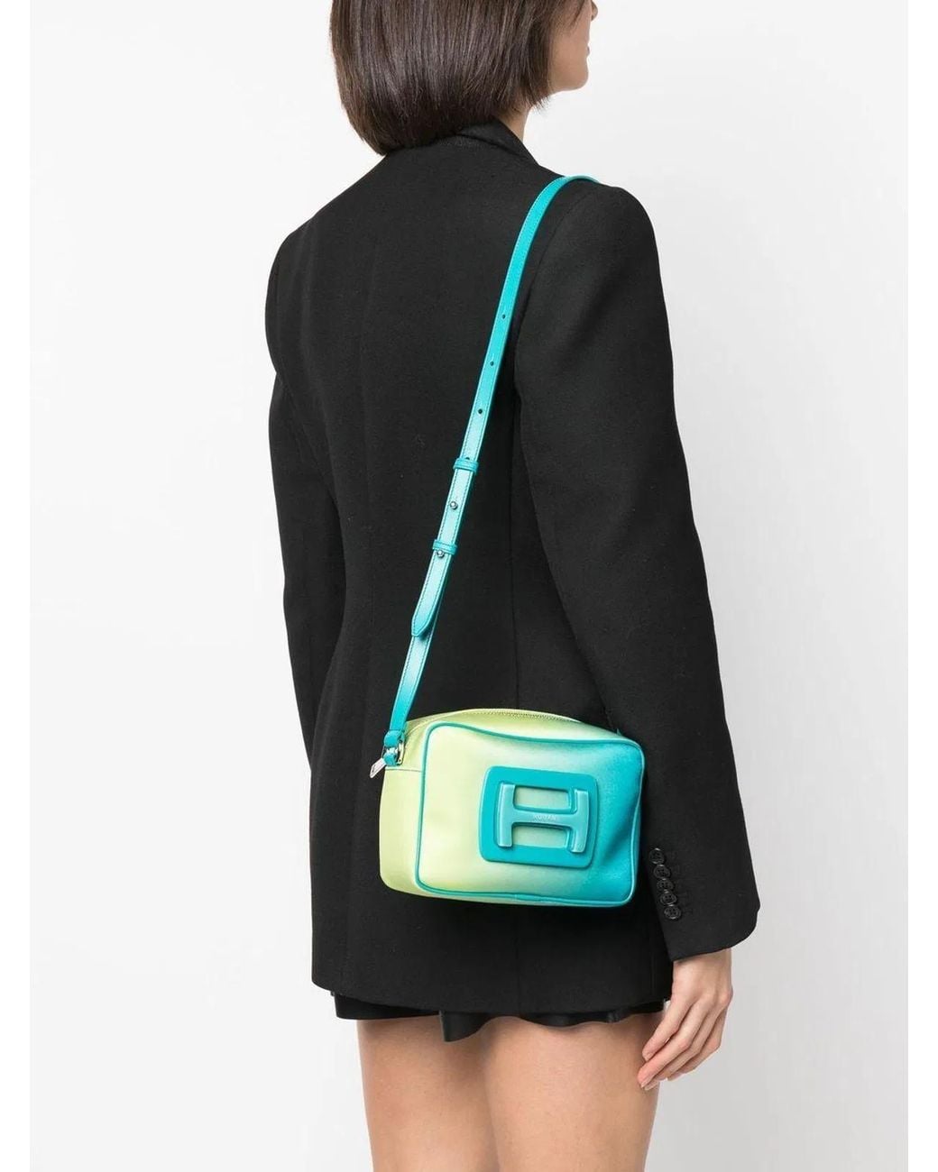 Hogan Blue Ombre Shoulder Bag