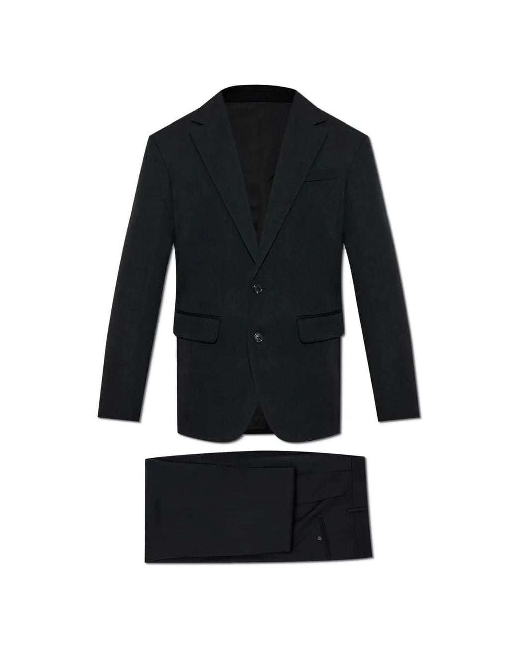 DSquared² Black Jacket+Pants for men