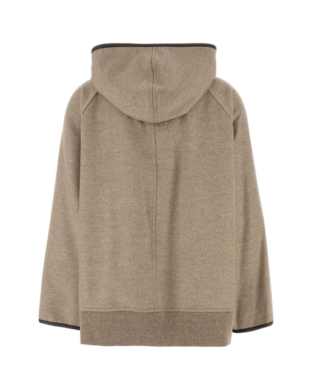 Bottega Veneta Natural Cappuccino Wool Blend Jacket
