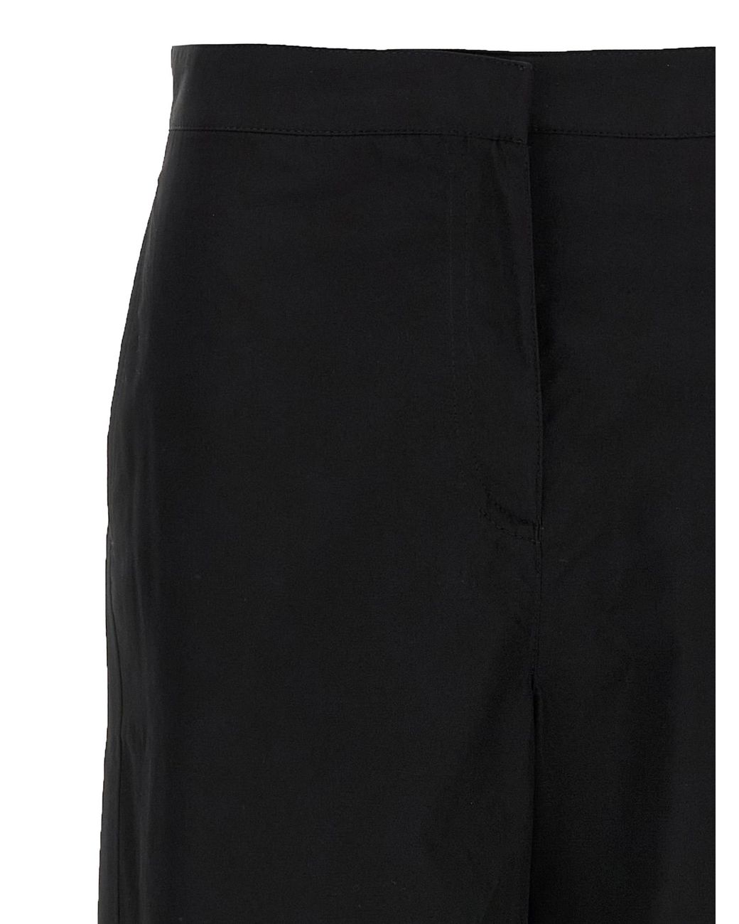 Totême Black 'Twisted Seam' Pants