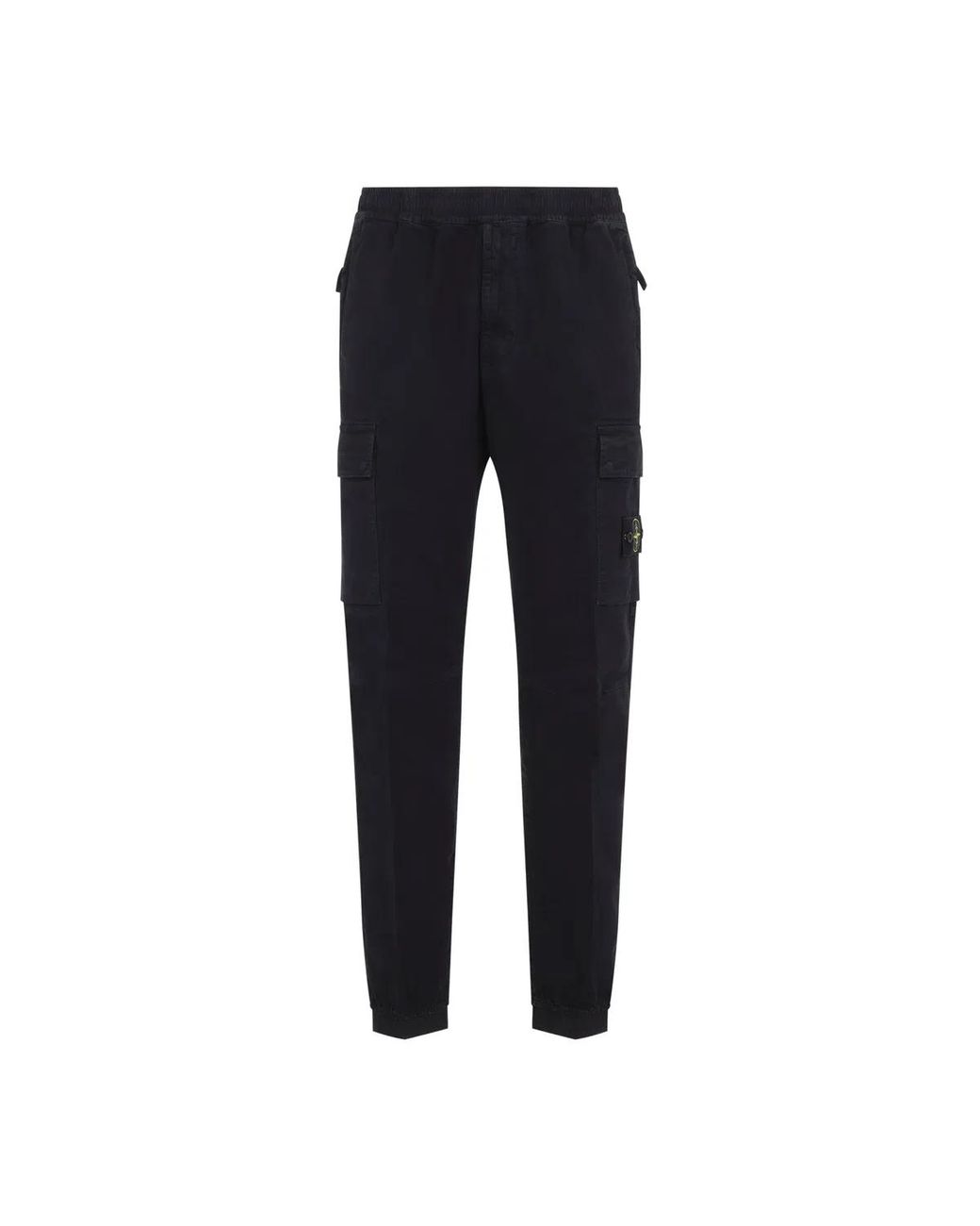 Stone Island Blue Cargo Trousers for men