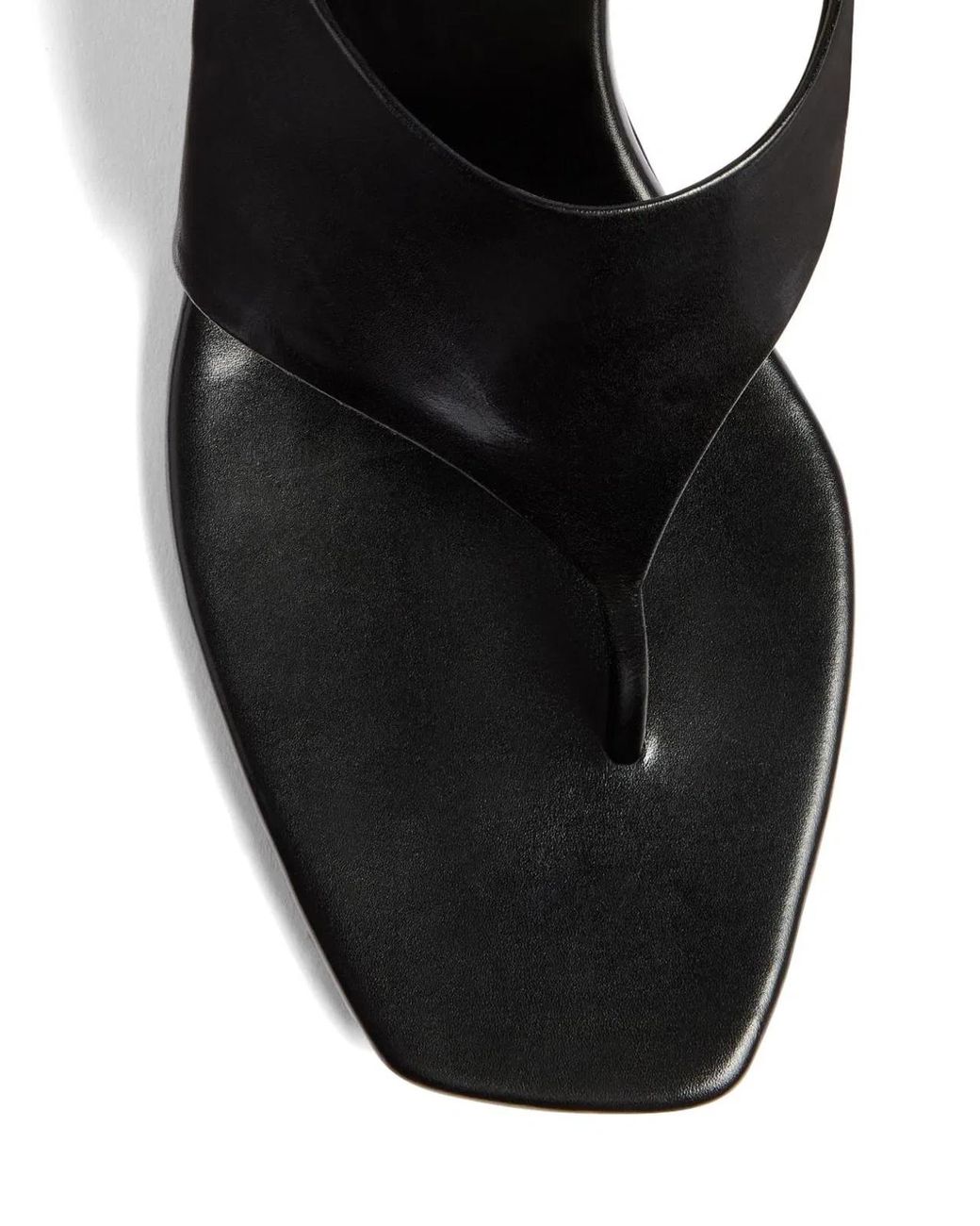 Khaite White Marlow Leather Mules