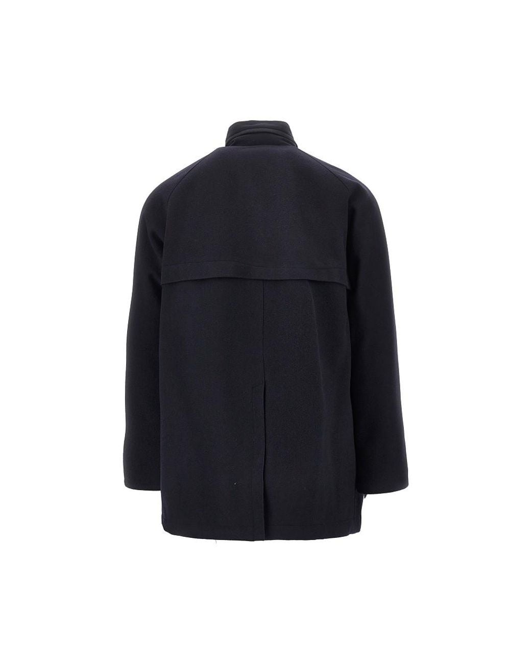Paltò Blue Paltó 2L Wool Felt Coat for men
