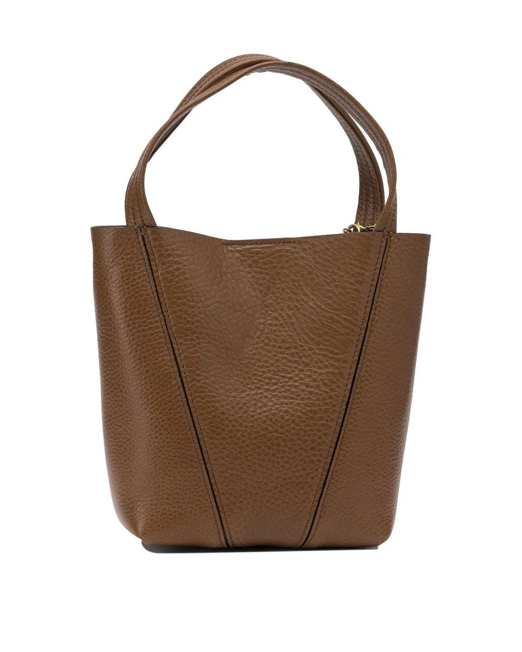Chloé Brown "Spin" Small Handbag