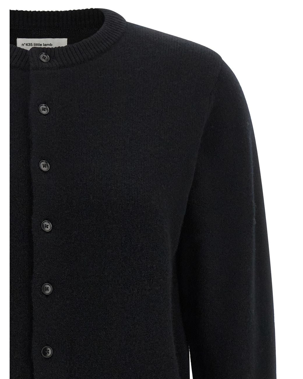 Extreme Cashmere Black 'N°435 Little Lamb' Cardigan