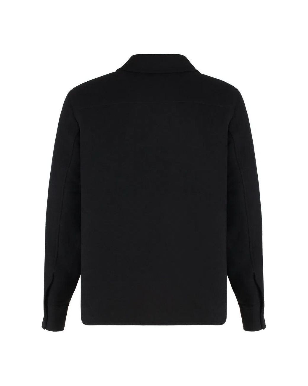 Canada Goose Black Atkinson Overshirt Wool Shirt for men