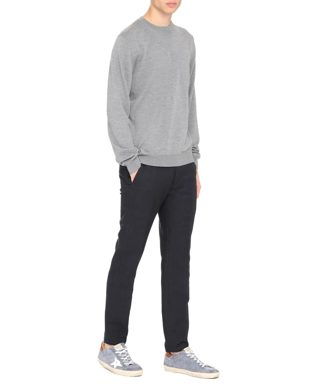 THE (Alphabet) Gray The (Knit) for men