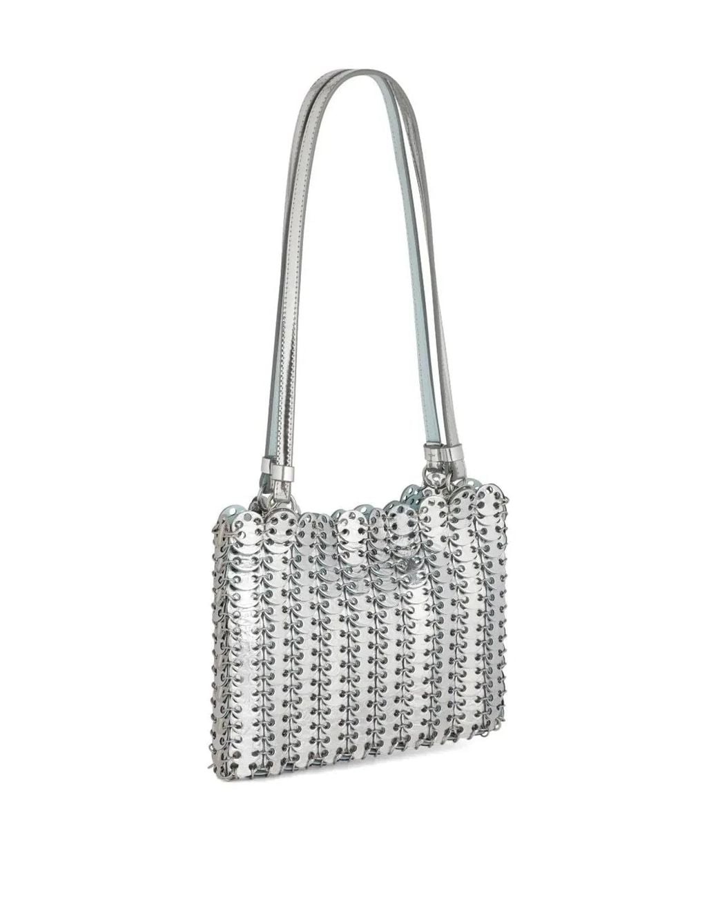 Rabanne White Shoulder Bag