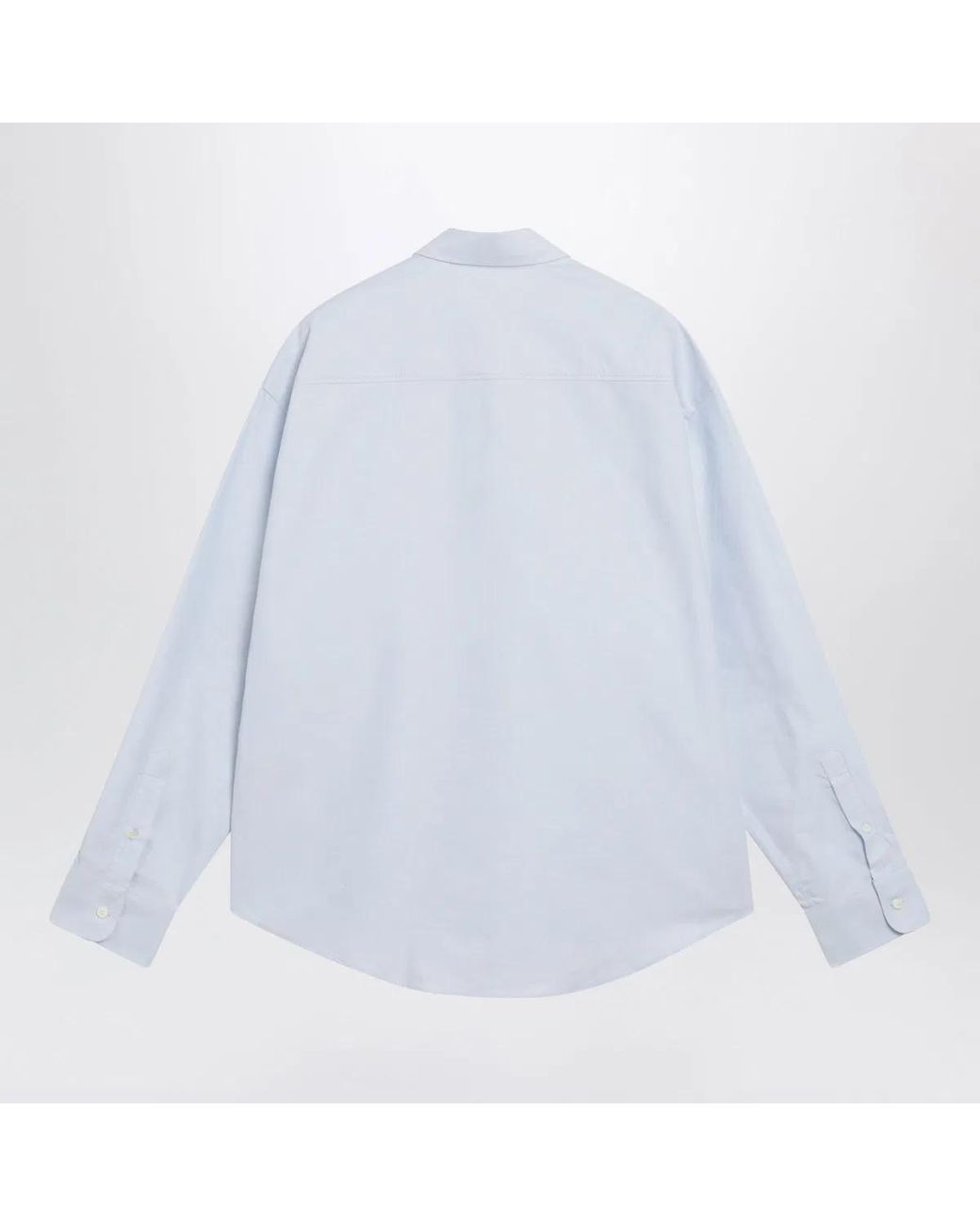 AMI Blue Light Ami De Coeur Shirt By for men