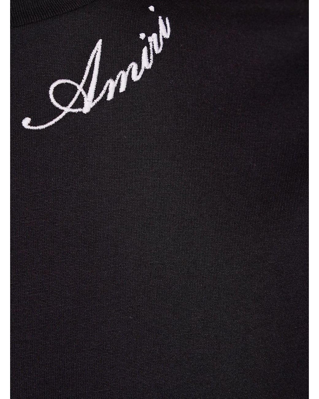 Amiri Black "Script Jmodal Reg" Tee for men