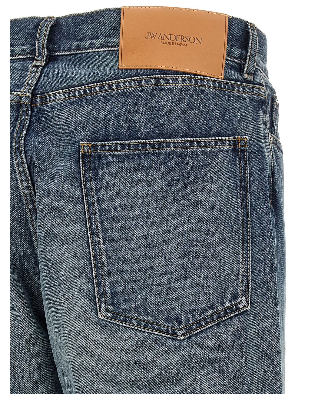 J.W. Anderson Blue J.W.Anderson Japanese Denim Jeans for men