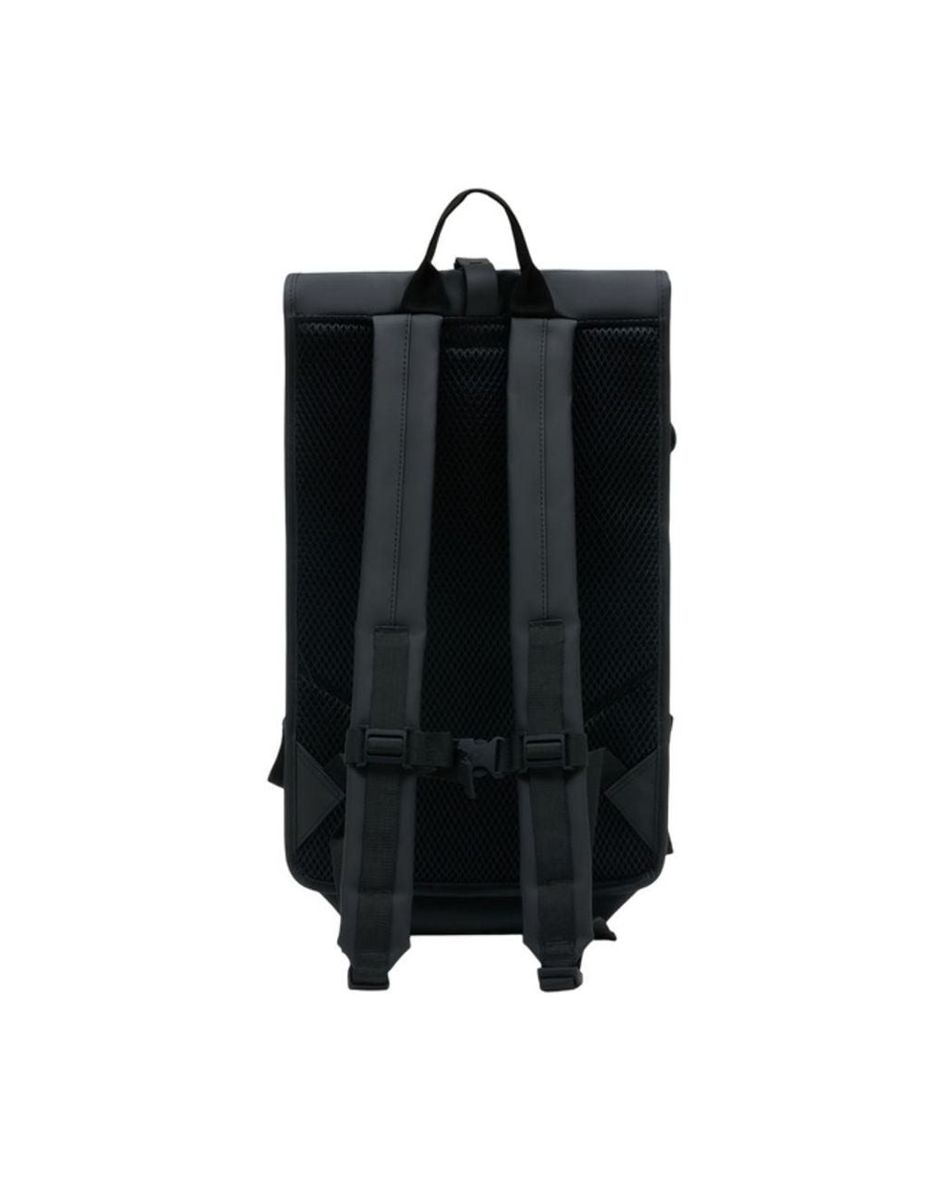 Rains Black Backpacks