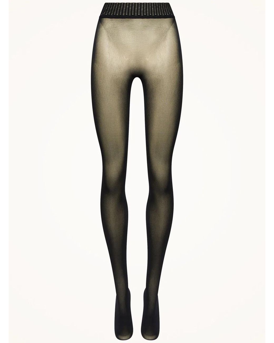 Wolford Black Collant Fatal 50