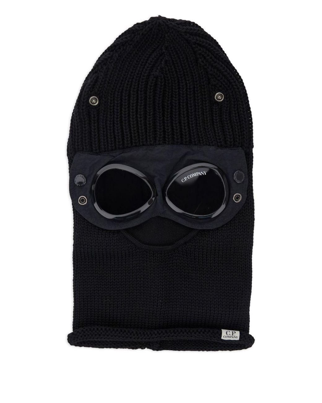 C P Company Black C.P.Company Wool Balaclava for men