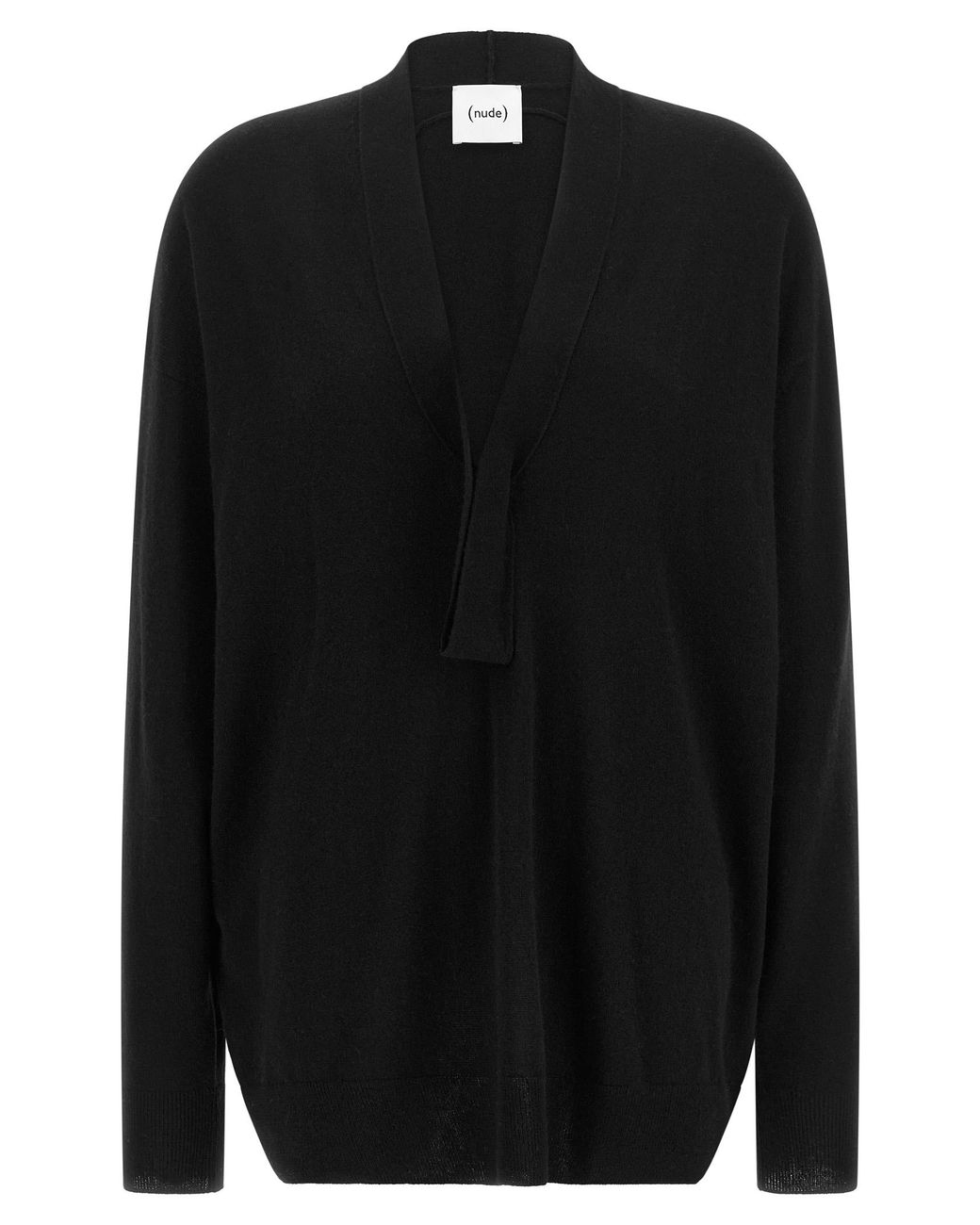 Nude Black Ring Neck Sweater