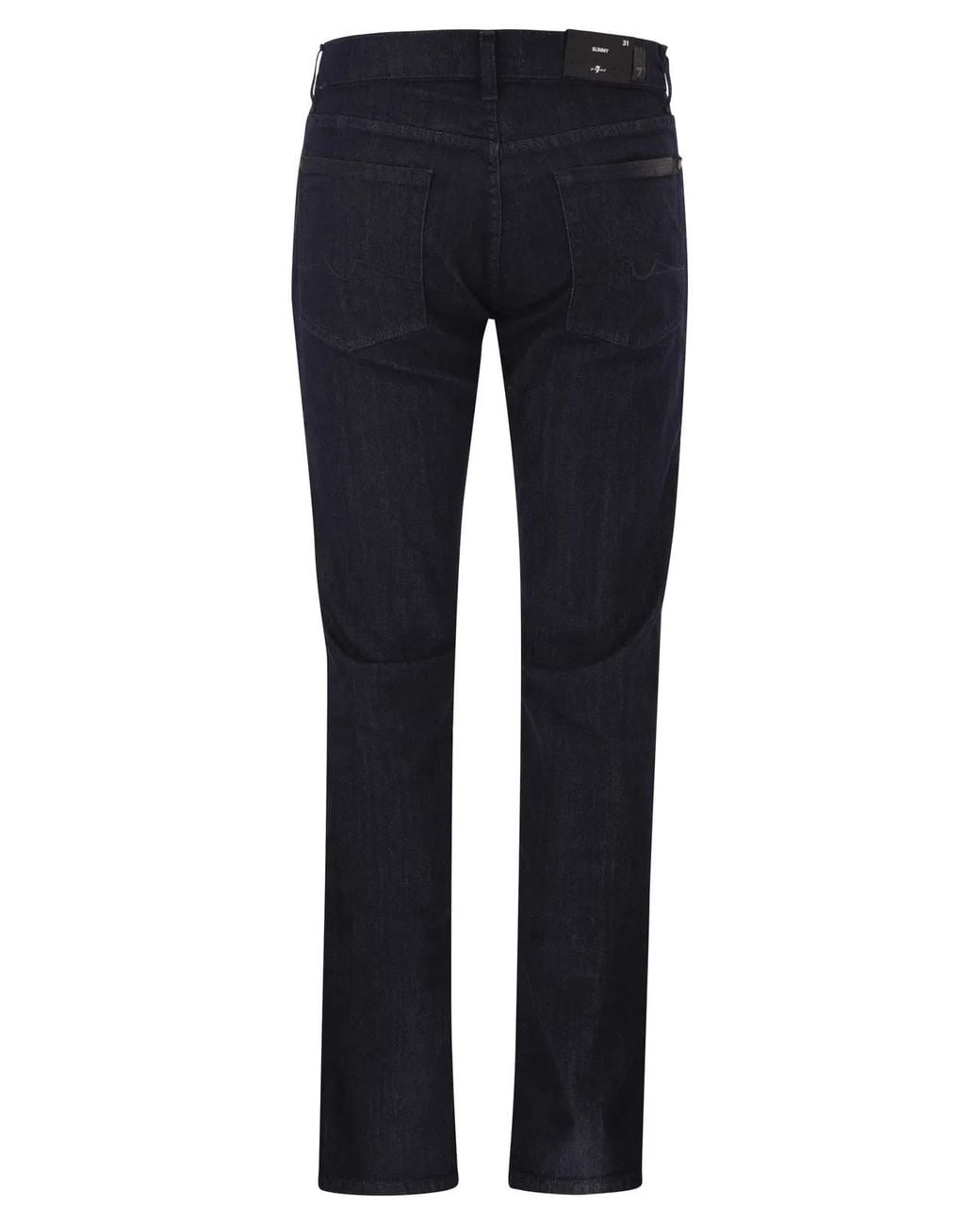 7 For All Mankind Blue Slimmy Stretch Denim Jeans for men