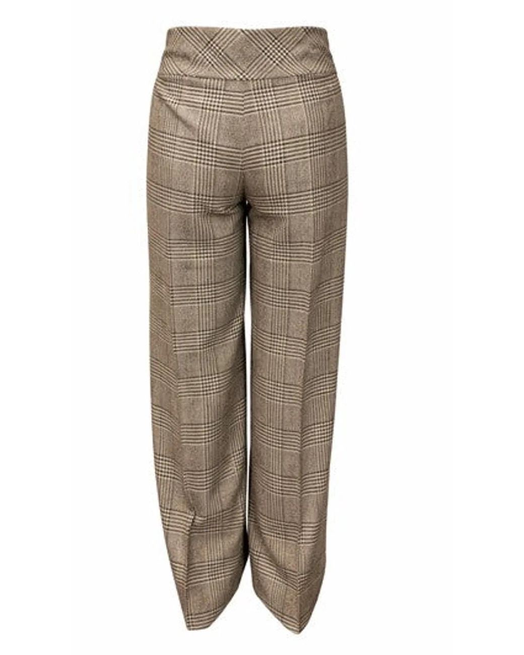 D.exterior Brown Wenge Wool Trousers