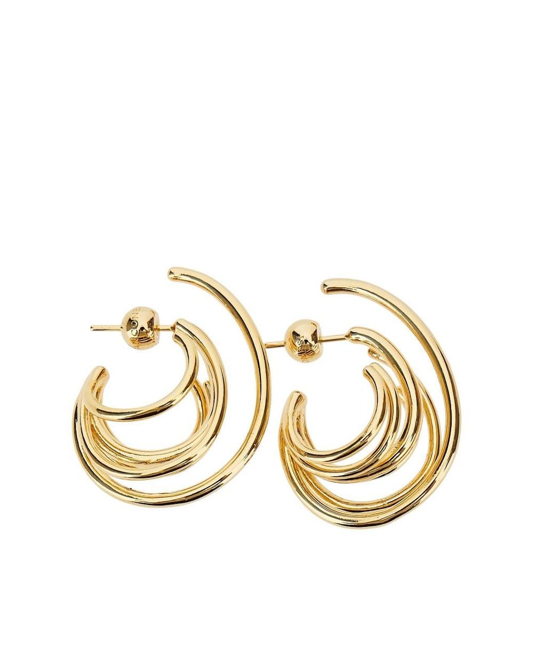Panconesi Metallic Orbit Small Earrings