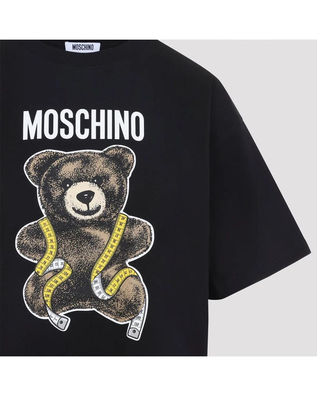 Moschino Couture Black Oversized Teddy Tee