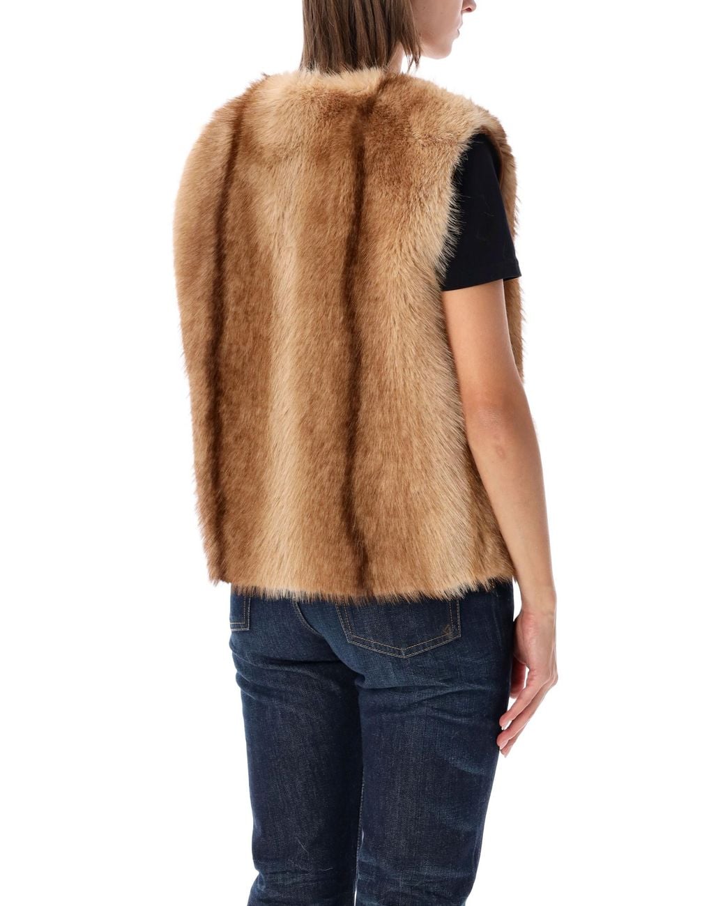 Urbancode Blue Vest Fur