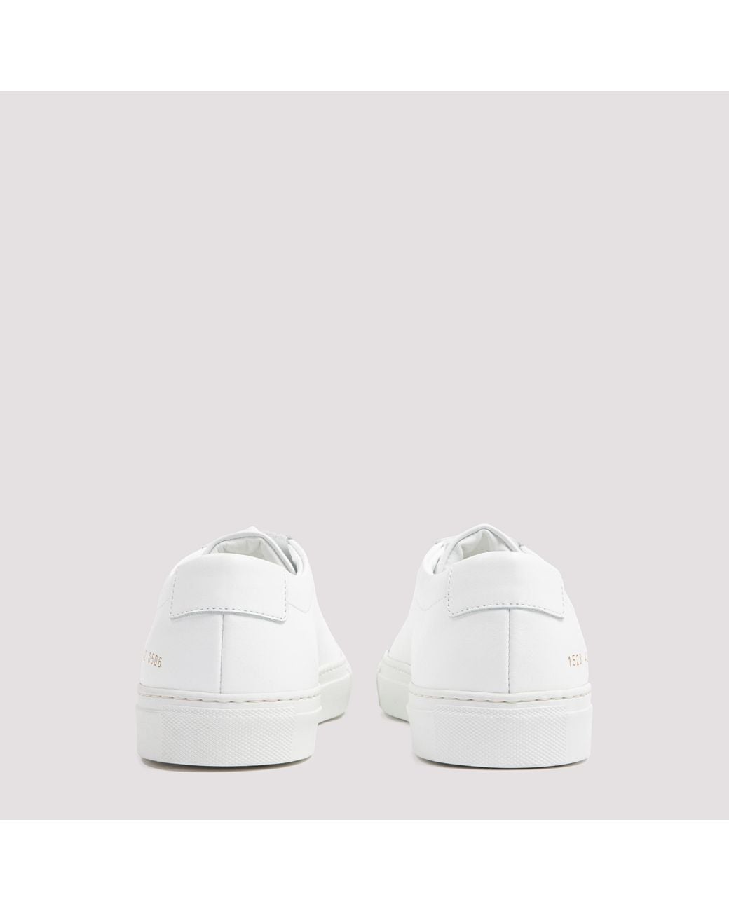 Common Projects White Casual Low-Top Sneaker For for men