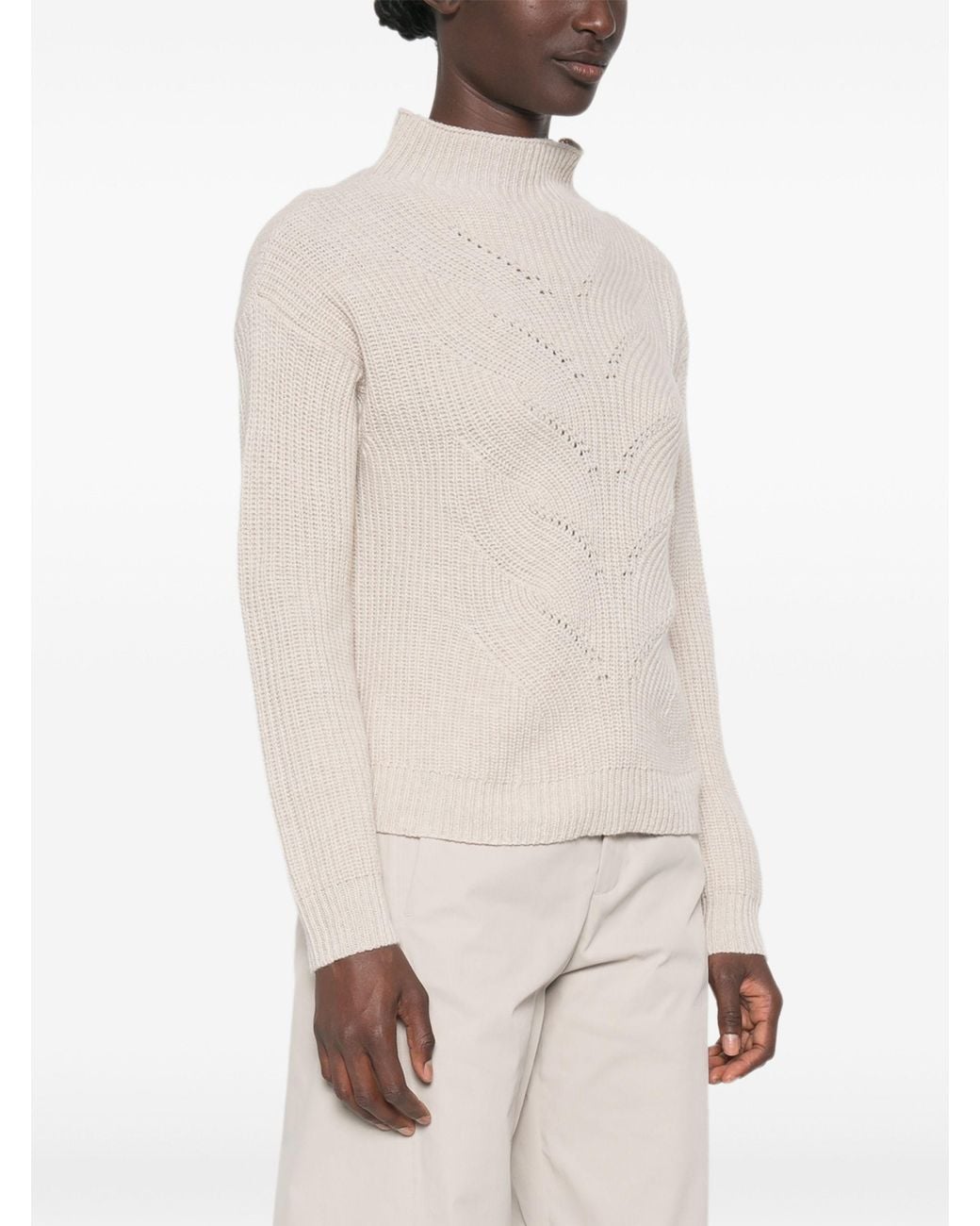 Herno Natural Wool Sweater