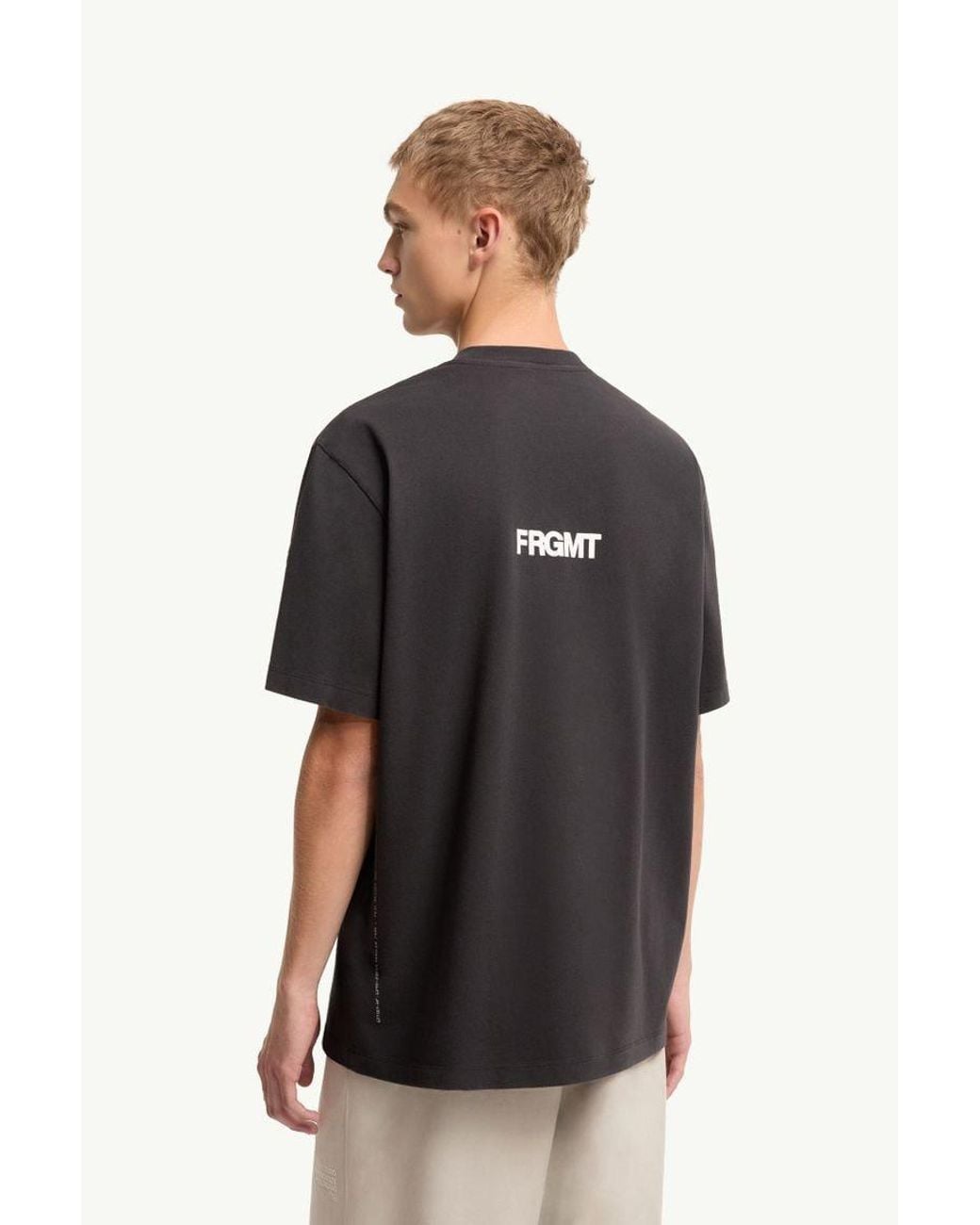 Moncler Genius Black Ss T Shirt for men